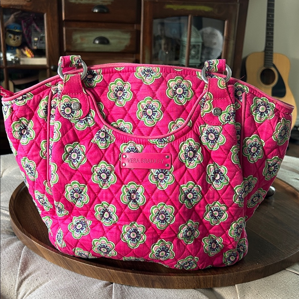 Vera Bradley Pink Flowers bag